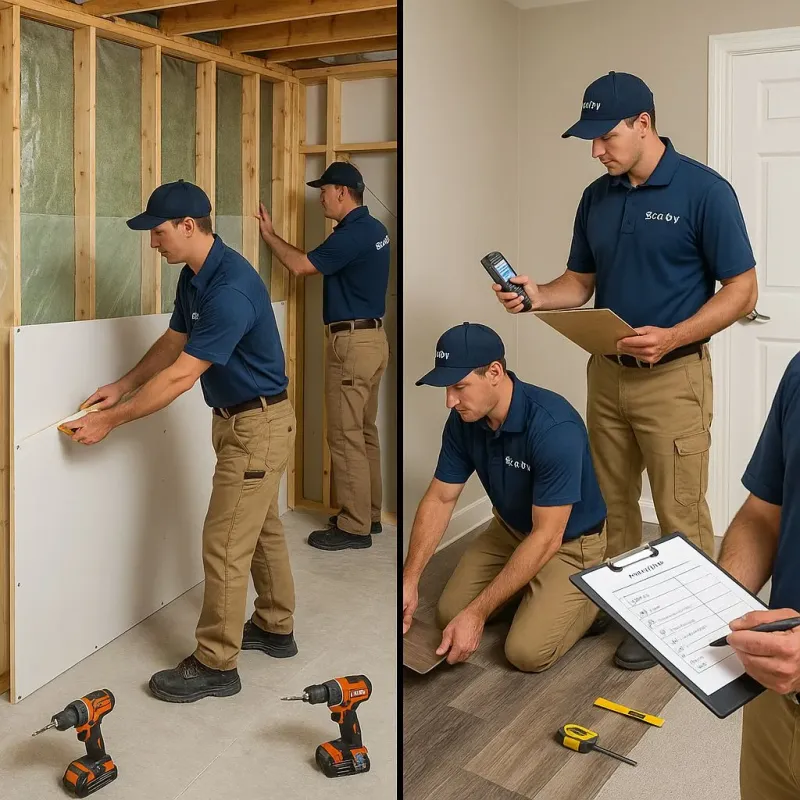 Repairs and Reconstruction process in Madison, OH